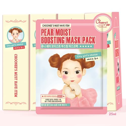 ChooNee Pear Moist Boosting Mask Pack
